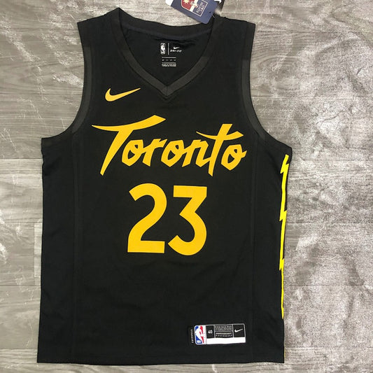 Toronto Raptors City Edition 2020-21 - Noir et or - Fred VanVleet - 23