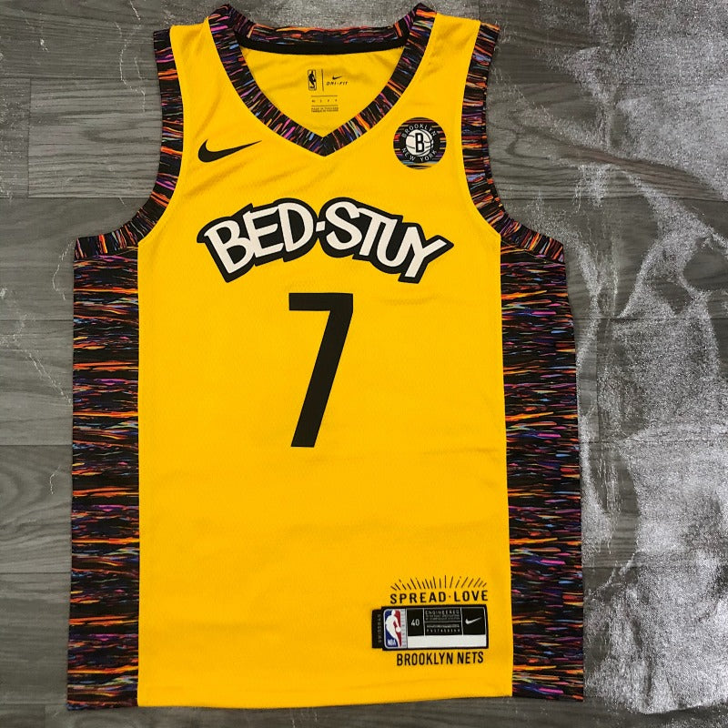 Brooklyn Nets Bed-Stuy - Jaune - Kevin Durant - 7
