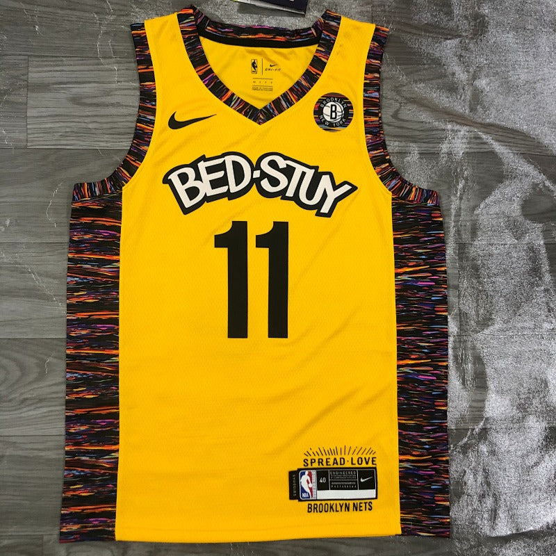 Brooklyn Nets Bed-Stuy - Jaune - Kyrie Irving - 11