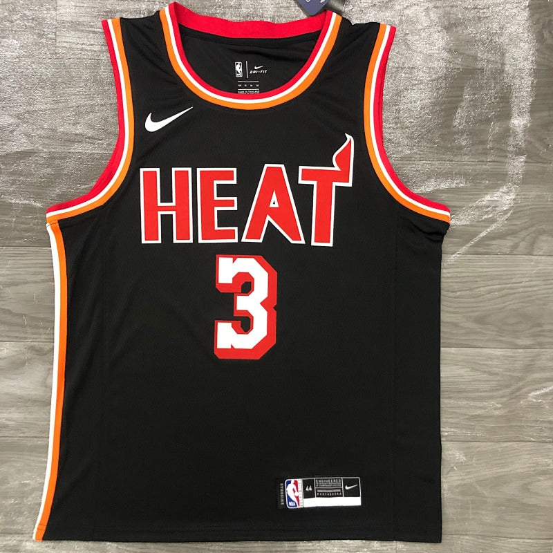 Miami Heat Classic Edition 2017-18 - Noir - Dwyane Wade - 3