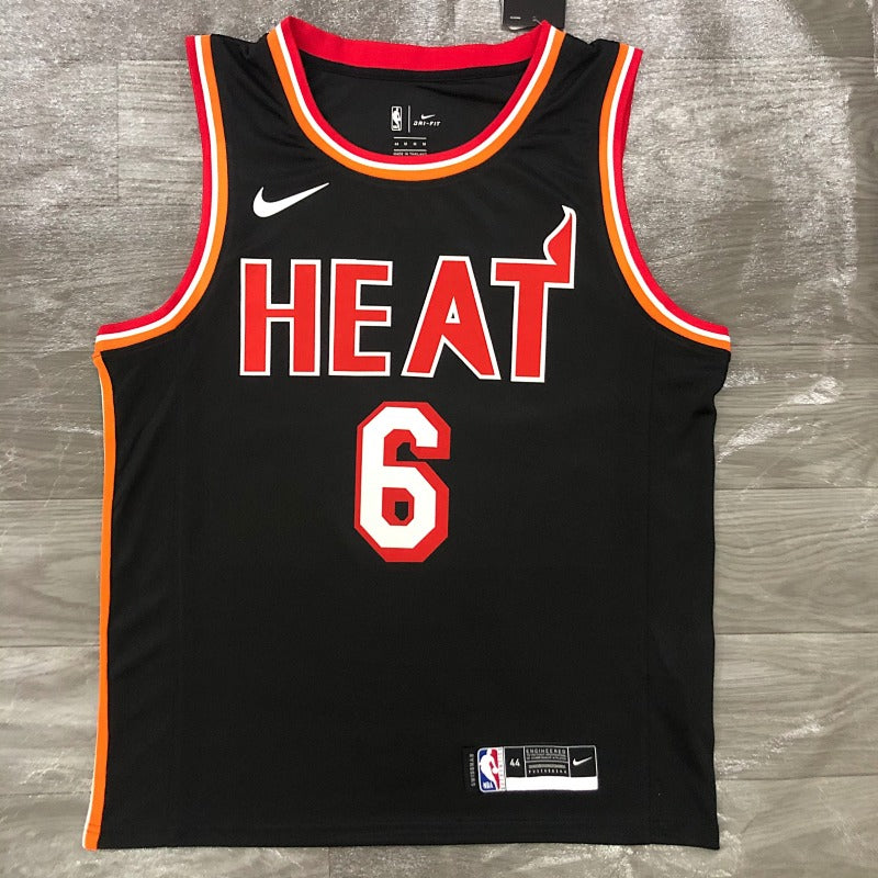 Miami Heat Classic Edition 2017-18 - Noir - LeBron James - 6
