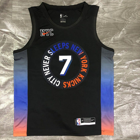 New York Knicks City Edition 2020-21 Empire State Energy - Noir - Carmelo Anthony - 7