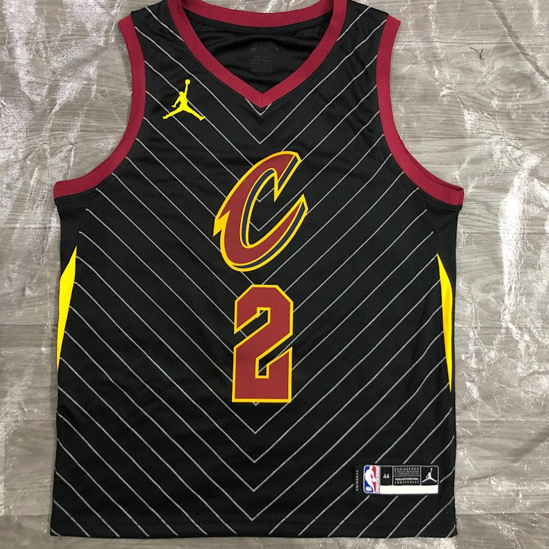 Cleveland Cavaliers Statement Edition a rayures - Noir - Kyrie Irving - 2