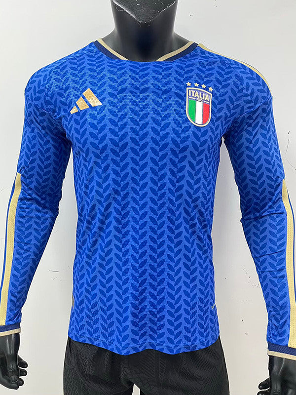 Maillot Italie Coupe du Monde 2026 Player Version Manche Longue