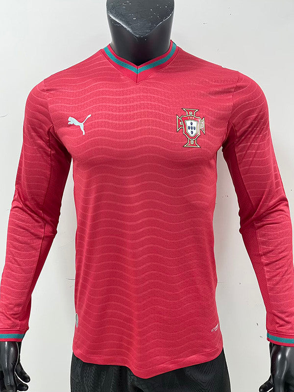 Maillot Portugal Coupe du Monde 2026 Player Version Manche Longue