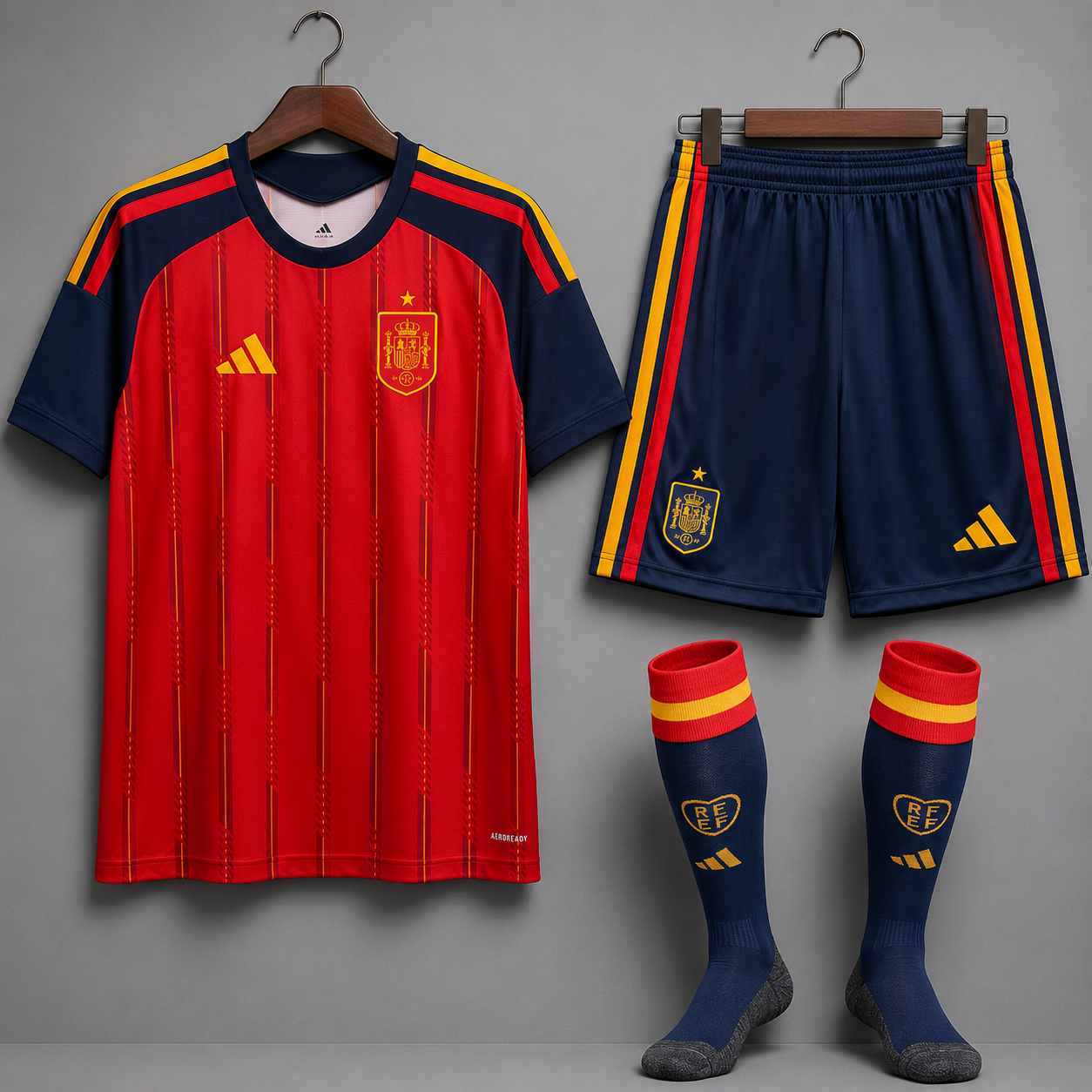 Maillot Espagne 26-27 + short + chausette