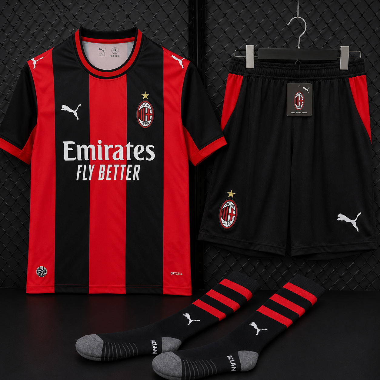 Maillot Milan AC 26-27 + short + chaussettes