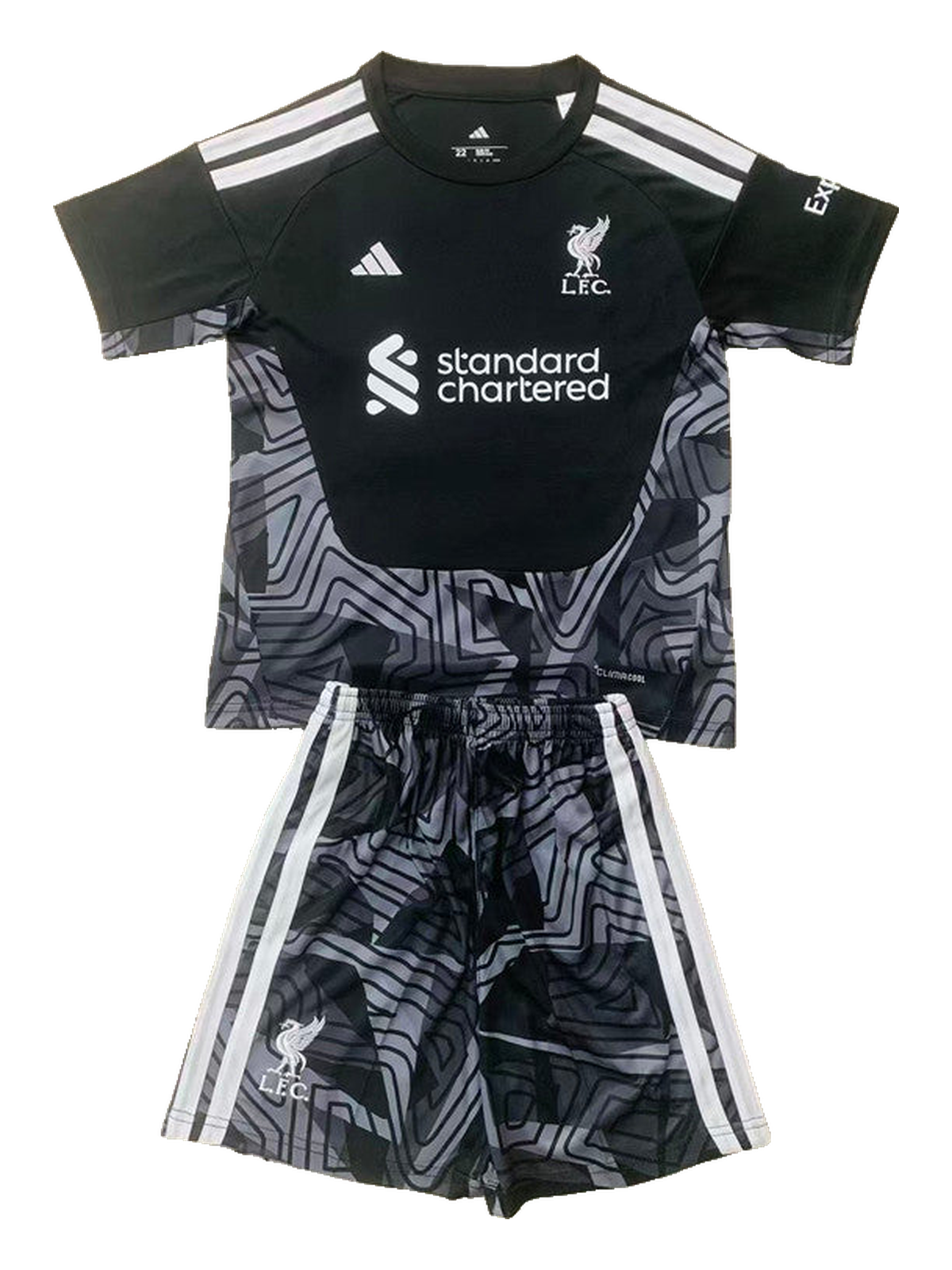 Maillot Enfant Liverpool FC 26-27 — Gardien noir