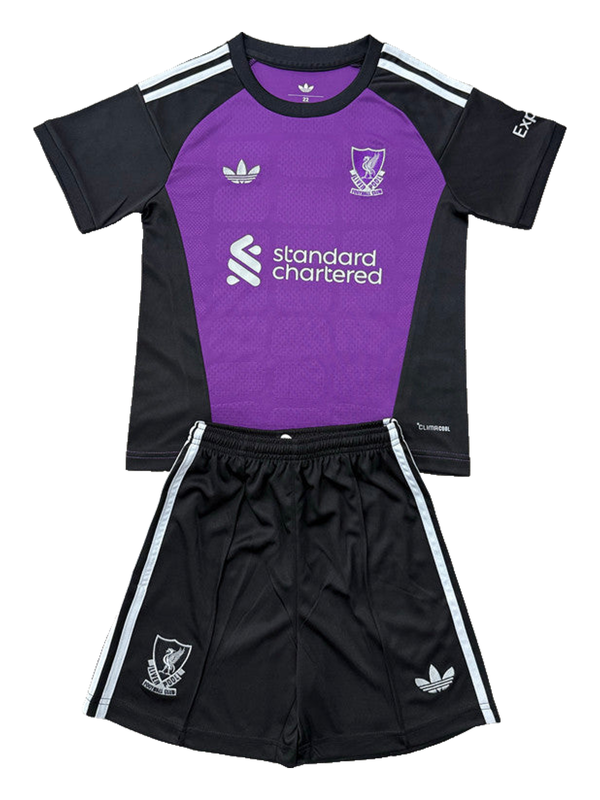 Maillot Enfant Liverpool FC 26-27 — Gardien violet