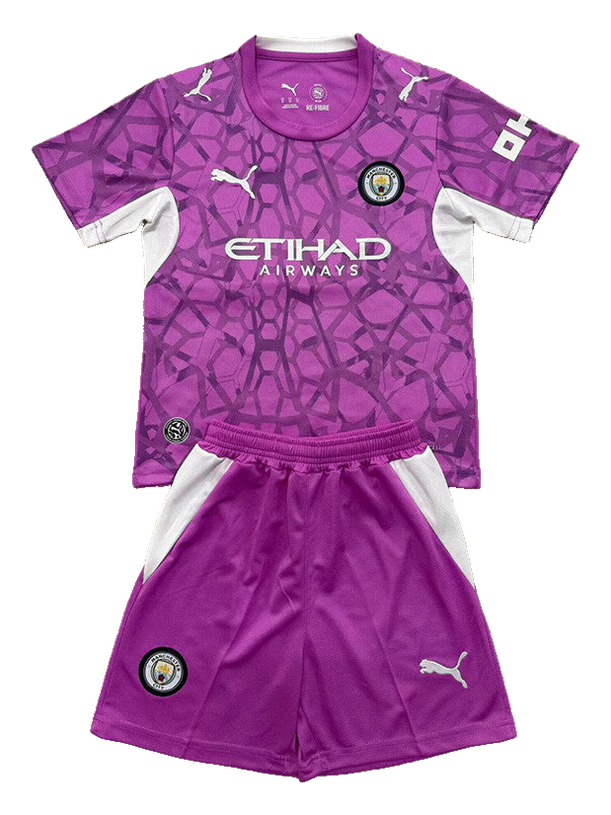 Maillot Enfant Manchester City 26-27 — Gardien violet