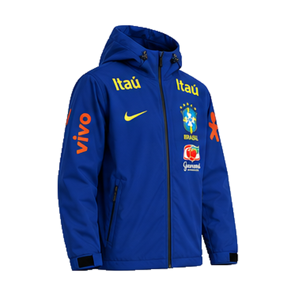 Veste Jordan Brésil CBF imperméable