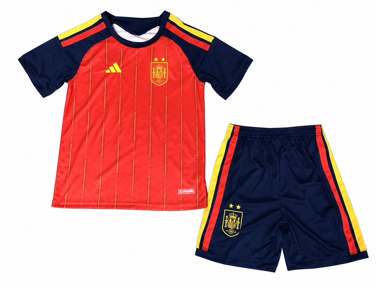 Maillot Enfant Espagne 26-27 — Domicile