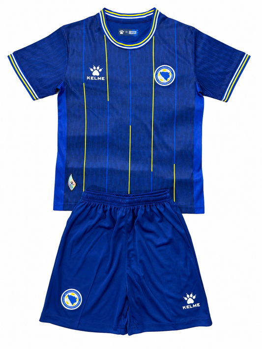 Maillot Enfant Maillot Bosnie Herzégovine 26-27 — Domicile