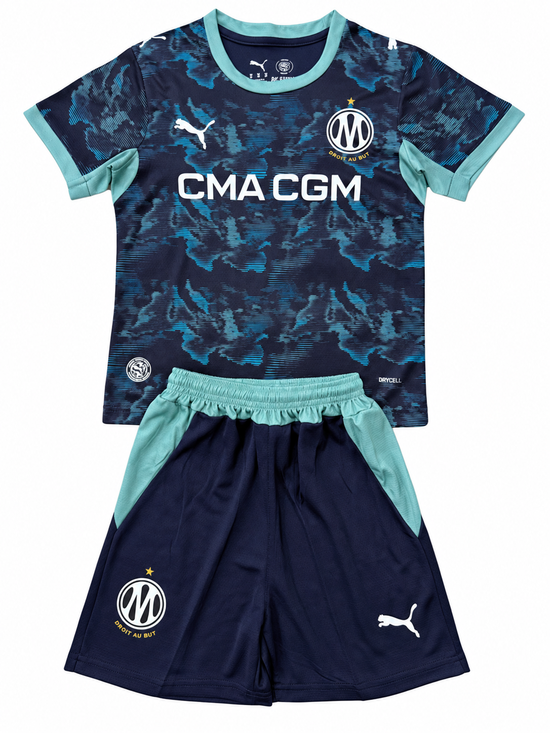 Maillot Enfant Olympique de Marseille 26-27 — Extérieur