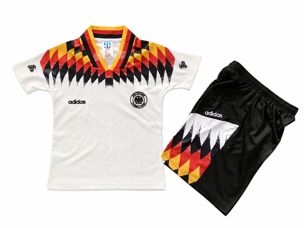 Maillot Enfant Allemagne retro — Domicile Enfant rétro 1994