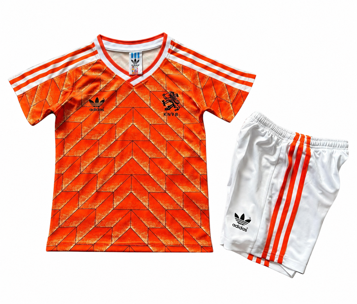 Maillot Enfant Pays -Bas rétro — 1988