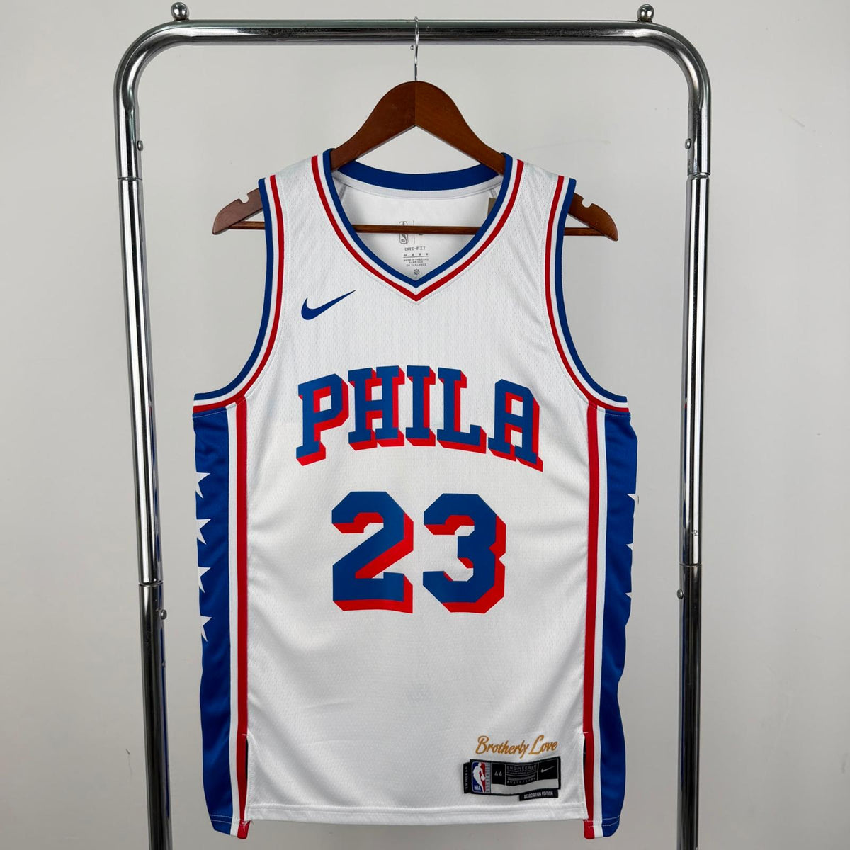 Philadelphia 76ers Association Edition blanc - LeBron James - 23