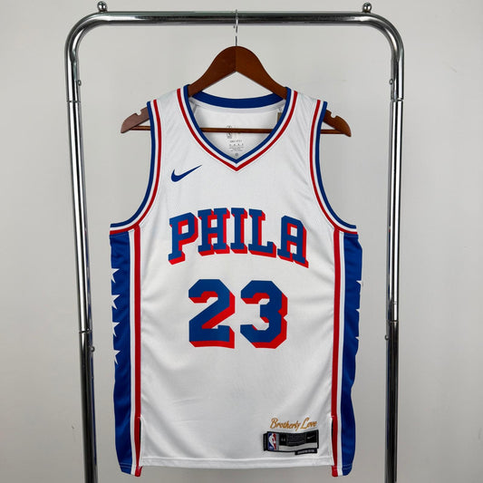 Philadelphia 76ers Association Edition blanc - LeBron James - 23