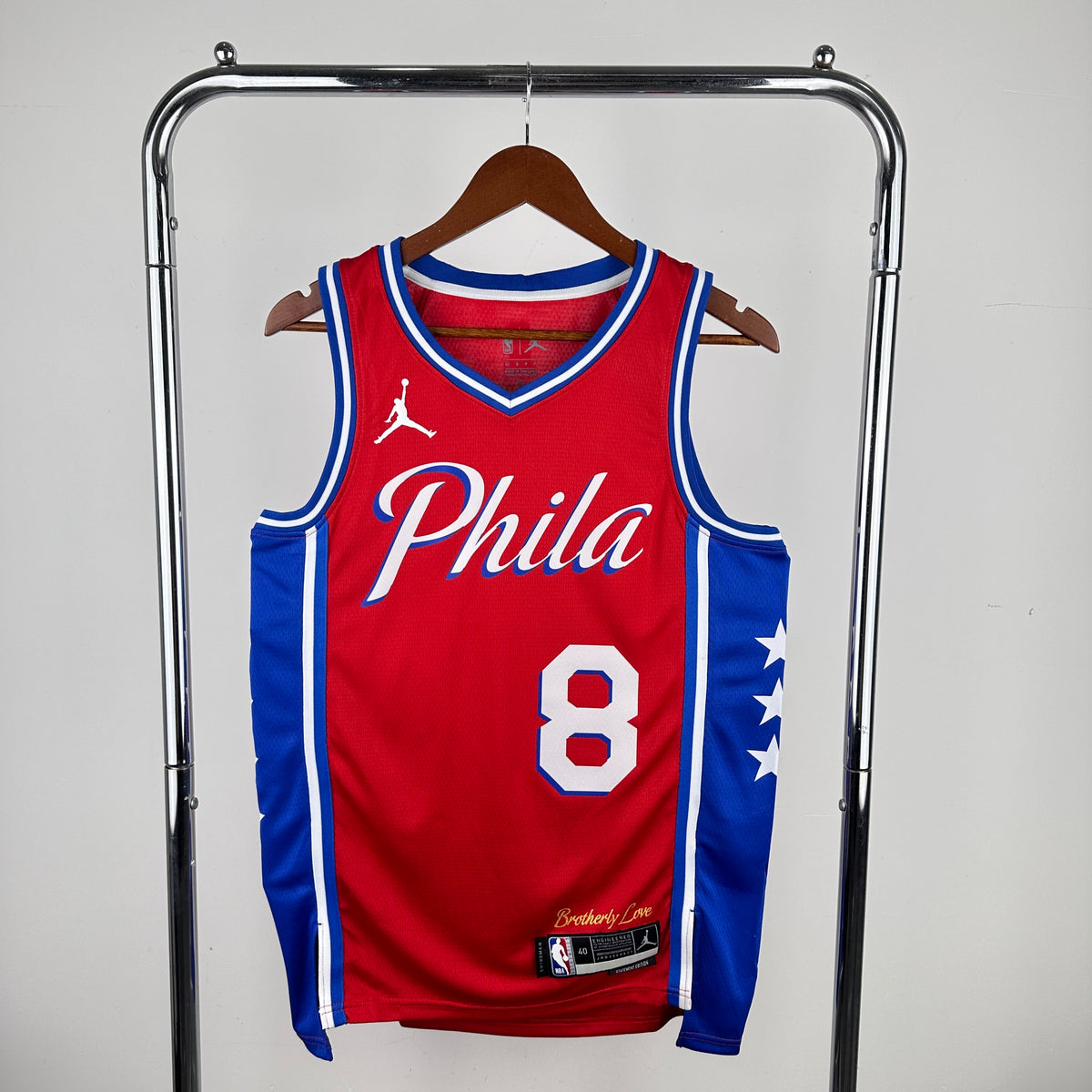 Philadelphia 76ers Statement Edition rouge - Paul George 8